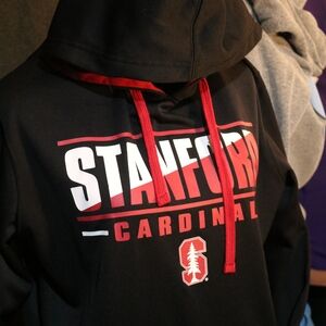 Stadium Athletics Black and Red Stanford Cardinal Sweater